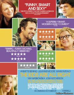 Смотреть онлайн фильм Дети в порядке / The Kids Are All Right (2010)-  Бесплатно в хорошем качестве