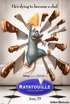 Смотреть онлайн фильм Рататуй / Ratatouille (2007)-Добавлено HDRip качество  Бесплатно в хорошем качестве