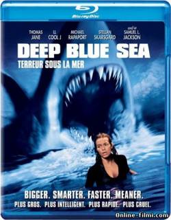 Смотреть онлайн фильм Глубокое синее море / Deep Blue Sea (1999)-  Бесплатно в хорошем качестве