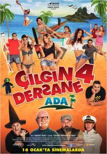 Çılgın Dersane 4: Ada (2015)   HD 720p - Full Izle -Tek Parca - Tek Link - Yuksek Kalite HD  Бесплатно в хорошем качестве
