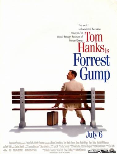 Смотреть онлайн фильм Форрест Гамп / Forrest Gump  (1994)-Добавлено BDRip качество  Бесплатно в хорошем качестве