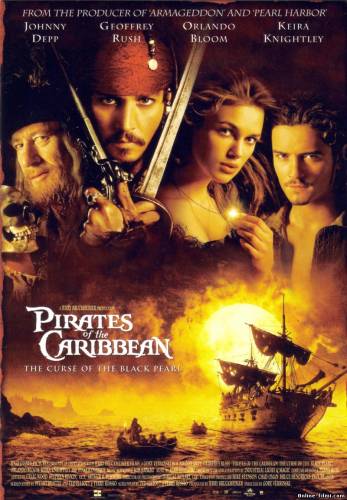 Смотреть онлайн фильм Пираты Карибского моря 1: Проклятие Черной жемчужины (2003)-Добавлено HD 720p качество  Бесплатно в хорошем качестве