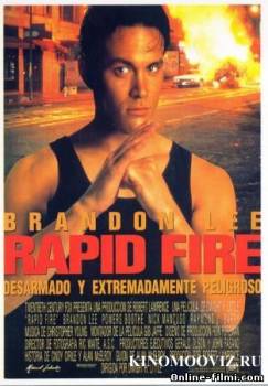 Смотреть онлайн фильм Беглый огонь / Rapid Fire (1992)-Добавлено DVDRip качество  Бесплатно в хорошем качестве