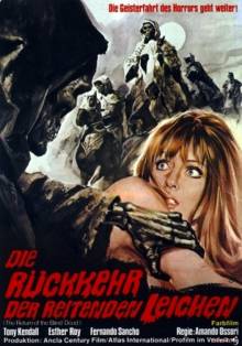 Смотреть онлайн Слепые мертвецы 2 / Blind Dead 2: Return of the Evil Dead (1973) - HDRip качество бесплатно  онлайн