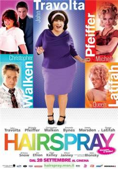 Смотреть онлайн фильм Лак для волос / Hairspray (2007)-Добавлено HDRip качество  Бесплатно в хорошем качестве