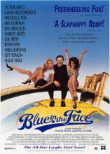 Смотреть онлайн фильм С унынием в лице / Blue in the Face (1995)-Добавлено HDRip качество  Бесплатно в хорошем качестве